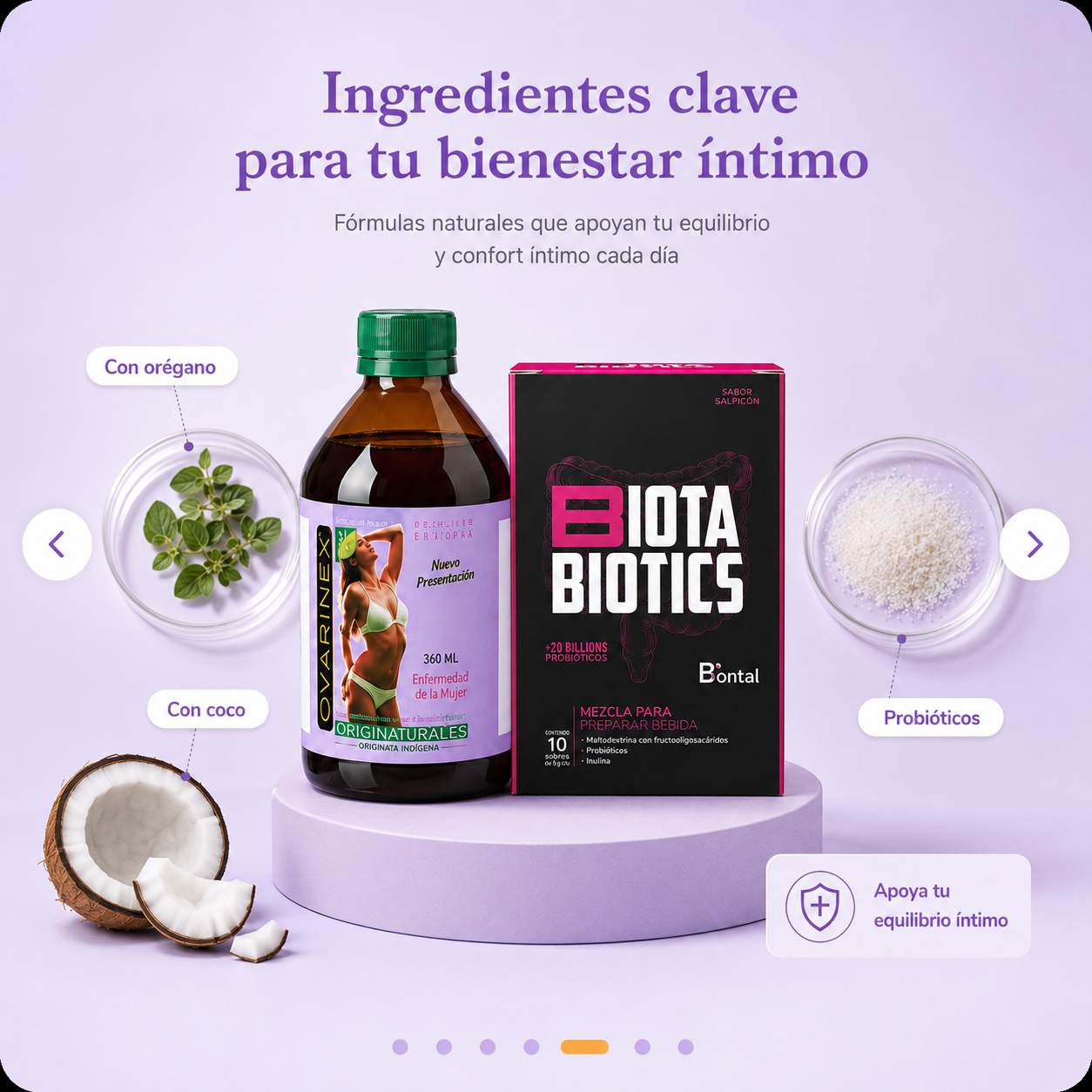 Kit de Inicio — Biota Biotics + Ovarinex de Regalo 🎁