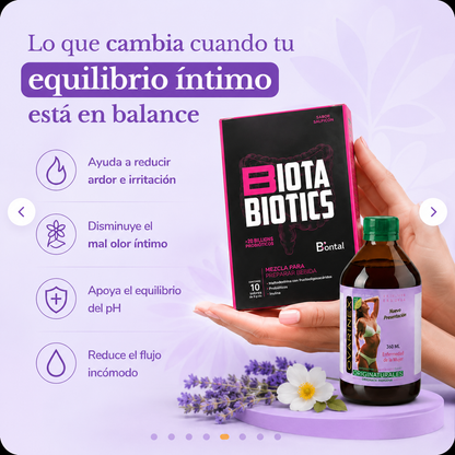 Kit de Inicio — Biota Biotics + Ovarinex de Regalo 🎁