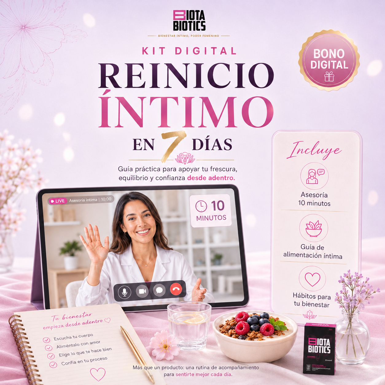 Kit Digital: llamada con Especialista+ + secretos para recuperarte rapido